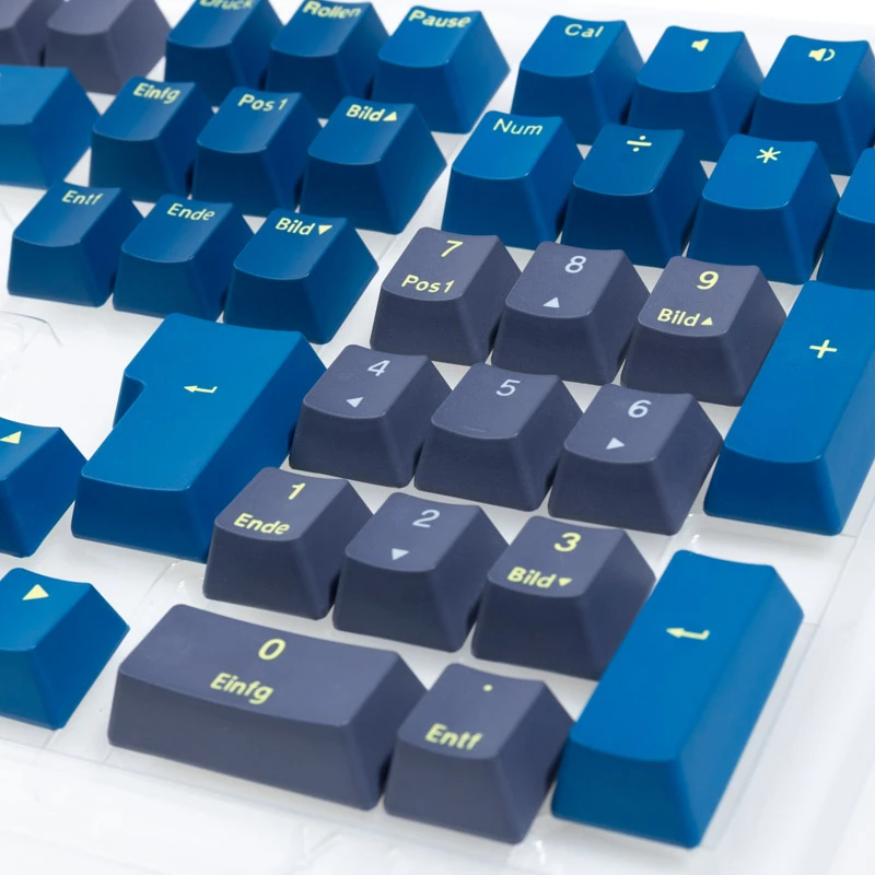 Klavišų rinkinys Ducky PBT Double-Shot Daybreak — DE išdėstymas