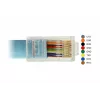 Nuoseklusis kabelis DeLOCK 63914 USB Type-C RJ45 3m Mėlynas