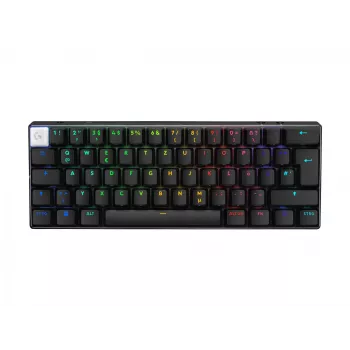 Logitech G PRO X 60 klaviatūra žaidimams USB RF Wireless Bluetooth QWERTZ vokiška balta