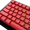 Keycaps GLORIOUS GPBT Basics — PBT, US ANSI layout, red accents