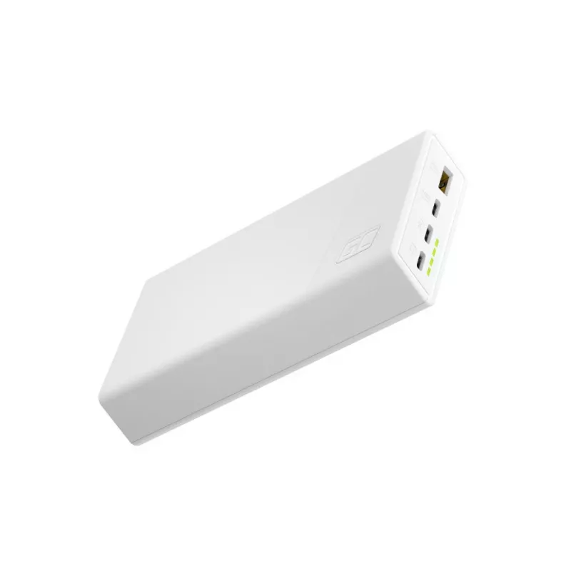 Green Cell Powerbank 20000mAh 22.5W White PowerPlay20s 3x USB-C PD QC 3.0