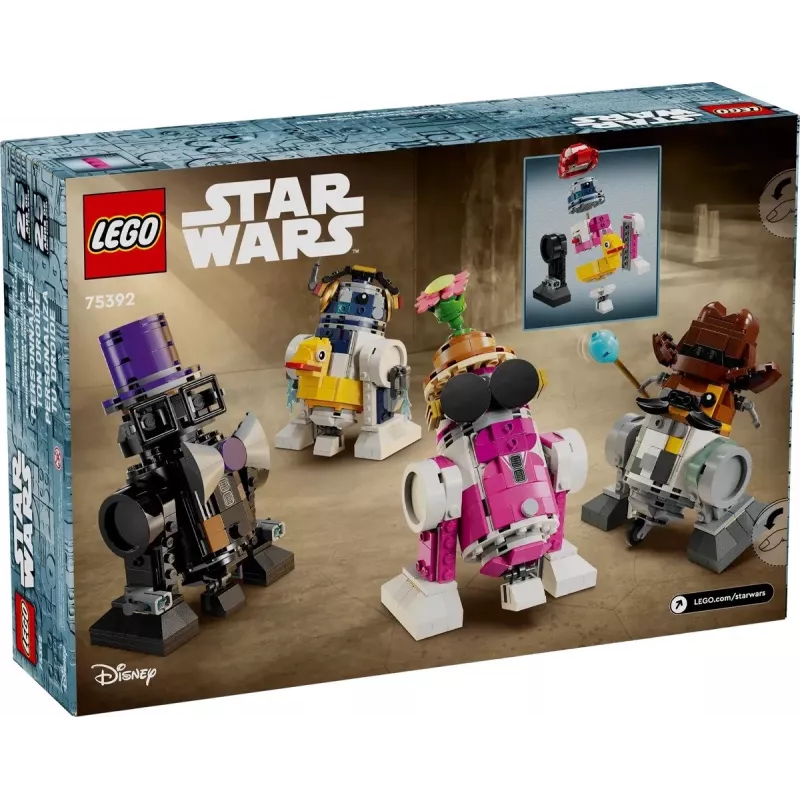 LEGO STAR WARS 75392 Kūrybinis droidų konstravimo rinkinys