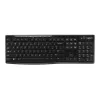 Logitech K270 belaidė klaviatūra su Unifying imtuvu, juoda