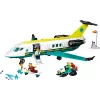 LEGO City avarinis lėktuvas 60465 – mažas gelbėjimo orlaivio konstravimo rinkinys, 403 dalys, 4 minifigūrėlės, amžius 6+