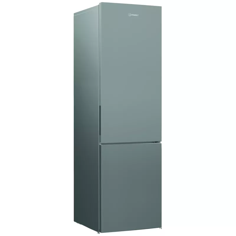 INDESIT INKS 1401 S4E | Energinio efektyvumo klasė E | Pastatomas atskirai | Kombinuotas | Aukštis 202,5 cm | Šaldytuvo naudingoji talpa 266 l | Šaldiklio naudingoji talpa 120 l | 38 dB | Sidabrinis