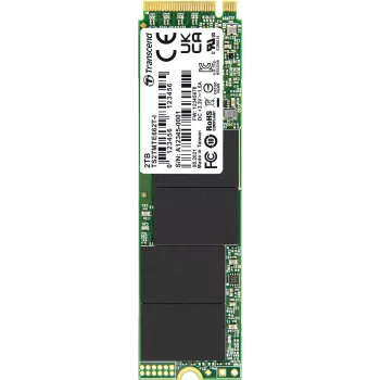 Transcend MTE662T-I 2 TB vidinis M.2 PCIe NVMe SSD 2280 PCIe NVMe 3.0 x4 pramoninis TS2TMTE662T-I (TS2TMTE662T-I)