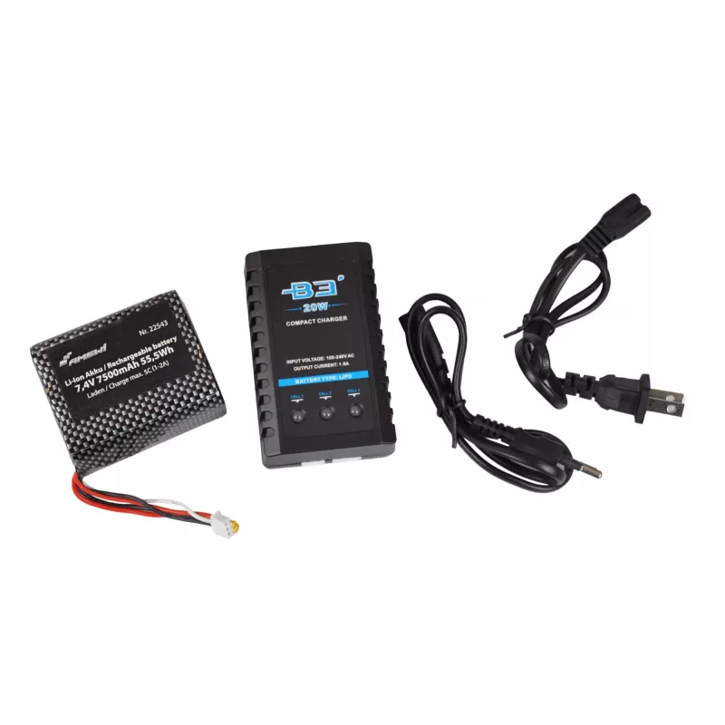 Amewi 22540 RC modelis ekskavatorius su elektriniu varikliu 1:16 2000 mAh