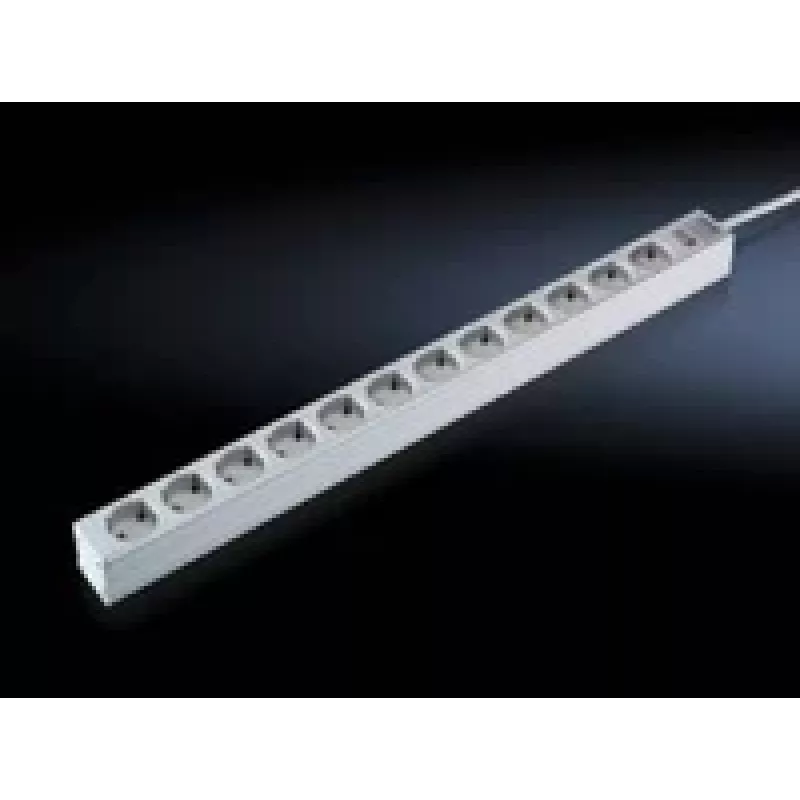 Power Extension Rittal 7240.310 2m 12 AC Outlets Indoor Pilka