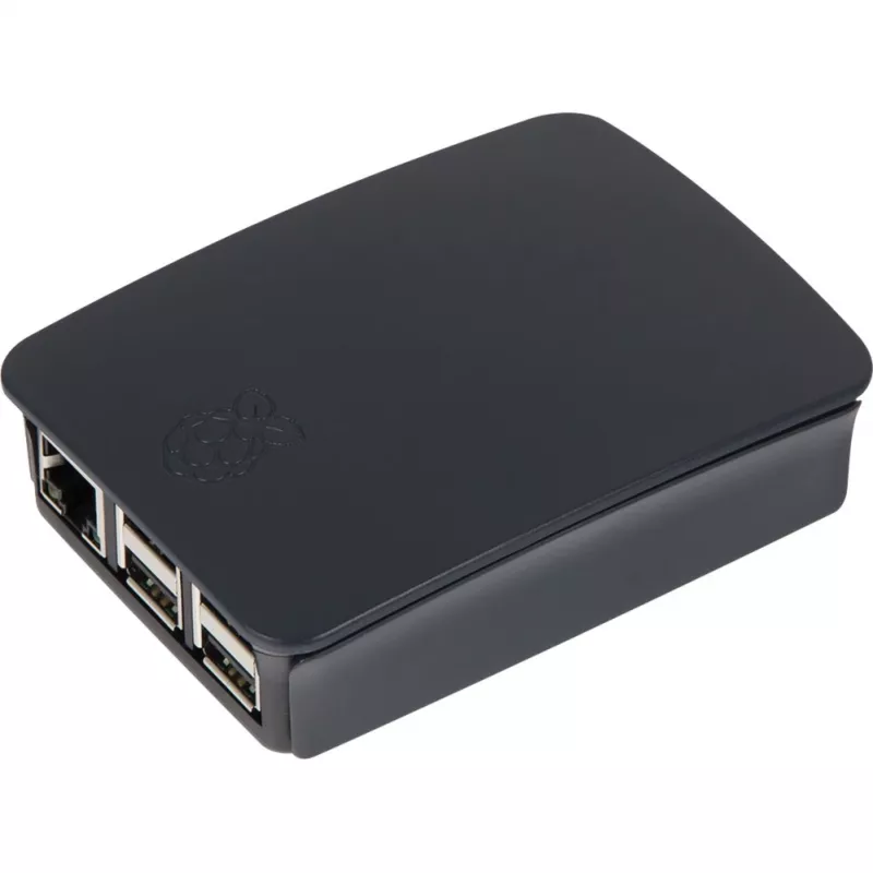 Raspberry Pi Pi - dėklas - ABS plastikinis - juodas