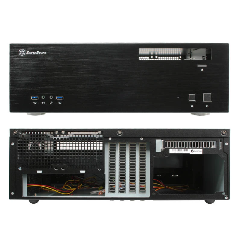 SilverStone SST-GD04B USB 3.0 Grandia Desktop - juodas
