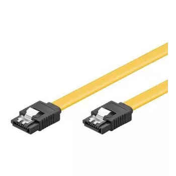 Microconnect SAT15005C6 SATA laidas 0,5 m SATA 7 kontaktų Geltonas
