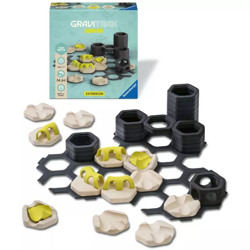 GraviTrax Junior išplėtimas „Multi Routes“, geležinkelis