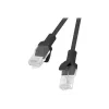 LANBERG PCU6-10CC-1000-BK RJ-45 Cat6 U/UTP 10 m juodas tinklo kabelis