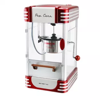 Popcorn Popper Emerio POM-120650 360W Raudonas Sidabrinis 50g