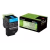 Lexmark 702C R tonerio kasetė 1 vnt. Originali Žydra
