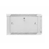 Lanberg sieninis montavimo stovo korpusas 19'' 6U 600x600mm pilkas (stiklinės durys)