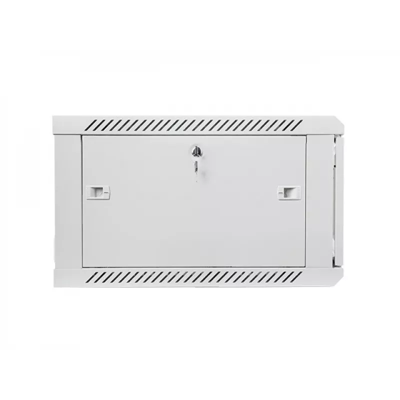 Lanberg sieninis montavimo stovo korpusas 19'' 6U 600x600mm pilkas (stiklinės durys)