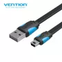 Vention VAS-A14-B200 kabelis USB 2.0 A patinas - USB 2.0 B Mini patinas, 2 m