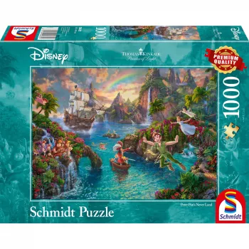 Dėlionė Schmidt Spiele Disney Peter Pan 1000 vnt. Animaciniai filmukai