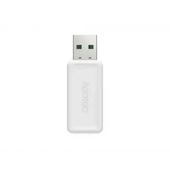 USB Z‑Wave ir Zigbee lazdelė AEOTEC AEOEZWA060 Pro — dviejų protokolų USB tinklų sietuvas išmaniajam namų integravimui