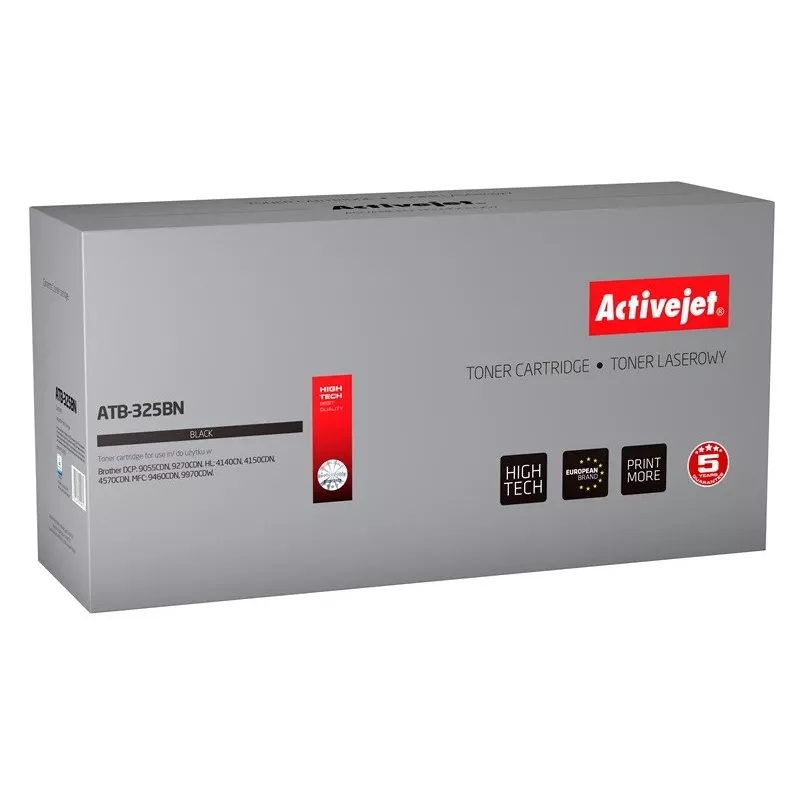 Activejet ATB-325BN toneris (pakeičia Brother TN-325BK; Supreme; 4000 puslapių; juodas)