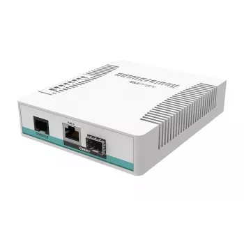 Mikrotik CRS106-1C-5S tinklo komutatorius Gigabit Ethernet (10/100/1000) Power over Ethernet (PoE) baltas
