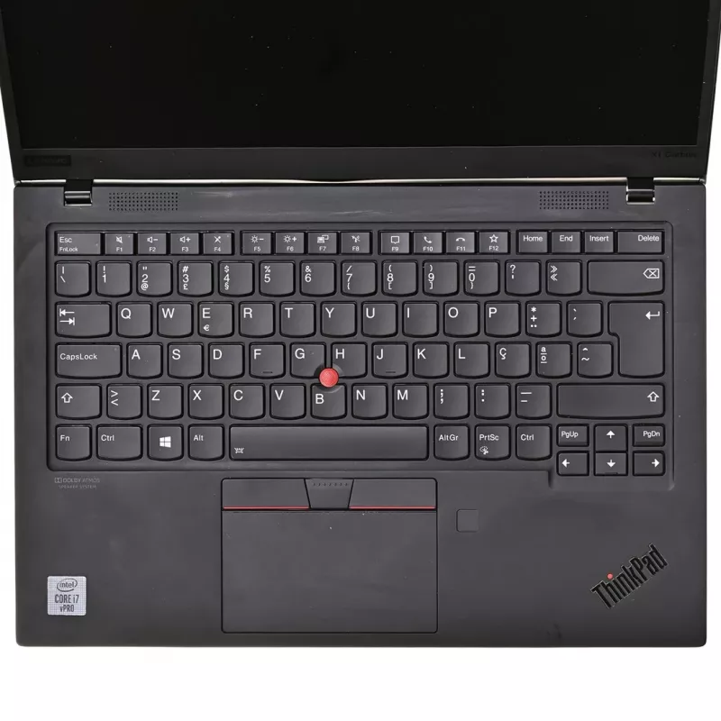 LENOVO X1 Carbon Gen. 8th i7-10610U 16GB 512GB SSD 14 FHD Win11pro USED US QWERTY Naudotas