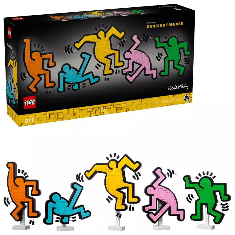 LEGO ART 31216 Keith Haring - Šokančios figūros