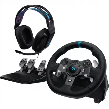 Logitech G G920 - Vairo ir pedalų rinkinys - Laidinis (991-000551)