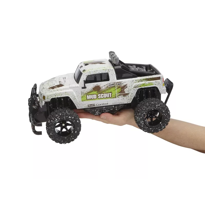 Revell New Mud Scout radijo bangomis valdomas modelis, plento sunkvežimis, elektrinis variklis