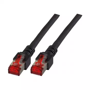 EFB-Elektronik RJ45 komutacinis kabelis Cat.6 S/FTP LSZH juodas 50m Gamintojas: EFB Elektronik (K5515.50)
