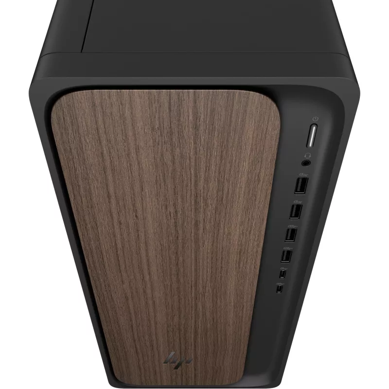 HP OmniDesk AI PC M03-0475ng Core Ultra 7 265 16GB/1TB SSD Windows 11 Dark Wood - klaviatūros išdėstymas gali būti vokiškas