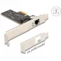 DeLOCK PCI Express x1 plokštė 81260 1 x RJ45 5 Gigabit LAN RTL8126