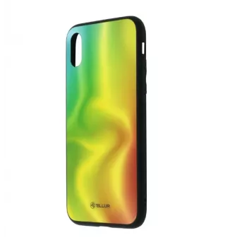 Ekrano apsauginis stiklas Tellur Cover Glass Print, skirtas iPhone XS, marginta šilko apdaila