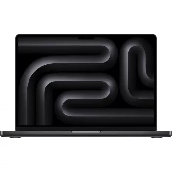 MacBook Pro 14 M4 Max, Space Juoda, M4 Max (14-CPU/32-GPU), 36GB, 1TB, vokiška klaviatūra, 96W USB-C maitinimo adapteris, MX2K3D/A