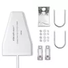 Išorinė 4G/5G LTE antena QOLTEC 9 dBi, N tipo jungtis, 3 m kabelis
