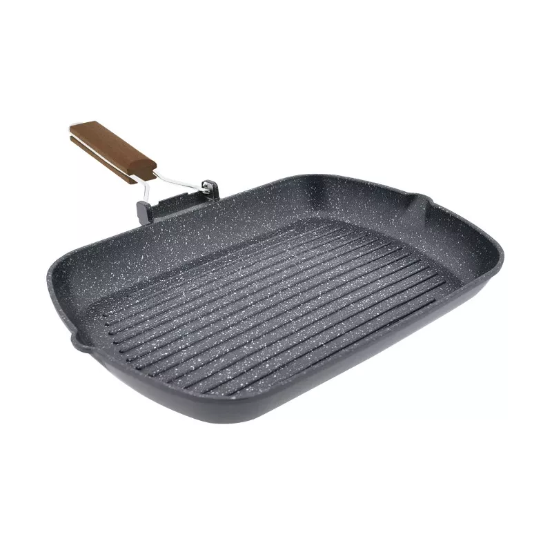 Grill pan JATA GP35 Kilimanjaro Rectangular