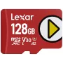 Lexar PLAY LMSPLAY128G-BNSNG 128 GB microSDXC atminties kortelė, UHS-I, 10 klasė