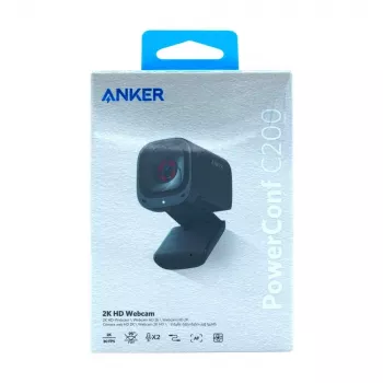 Webcam Anker A3369011 2048 x 1080 pikselių USB juoda