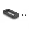 DeLOCK kablys-kilpa juosta 3m x 20mm juoda Nailonas