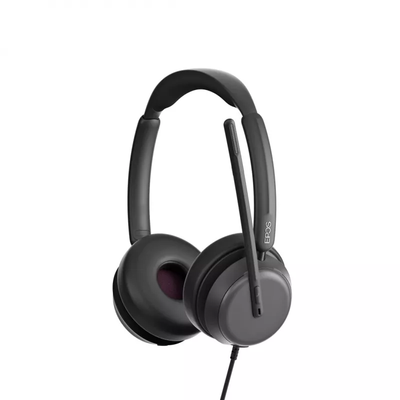 EPOS IMPACT 860 ANC ausinės su laidu, lankeliu, biurui/skambučių centrui, USB Type-C, juodos