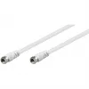 Wentronic Goobay SAT jungiamasis laidas, baltas, 1,5 m - F kištukas F kištukas (11721)