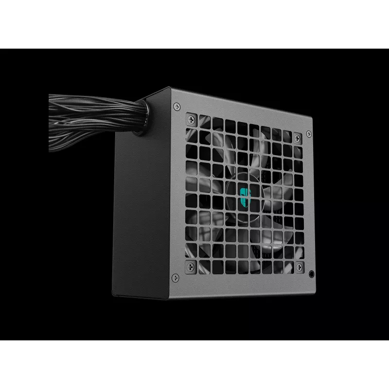 Maitinimo blokas DeepCool PF700X 700W ATX, 80 PLUS Bronze, 700 W, 1× 120 mm ventiliatorius, 24 kontaktų, 2× 4+4 CPU, 4× 6+2 PCIe, 6× SATA