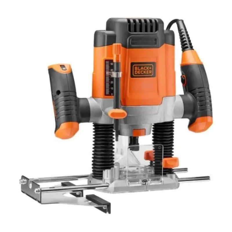 Frezavimo staklės Black+Decker KW1200E 1200W 8000 - 28000 aps./min.