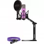 NT1 Signature + XLR laidas + stalinis studijos stovas, mikrofonas alyvinis, rinkinys