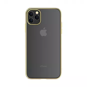 Apsauginis kietas dėklas Devia Glimmer serijos, skirtas iPhone 11 Pro — auksinis, PC korpusas