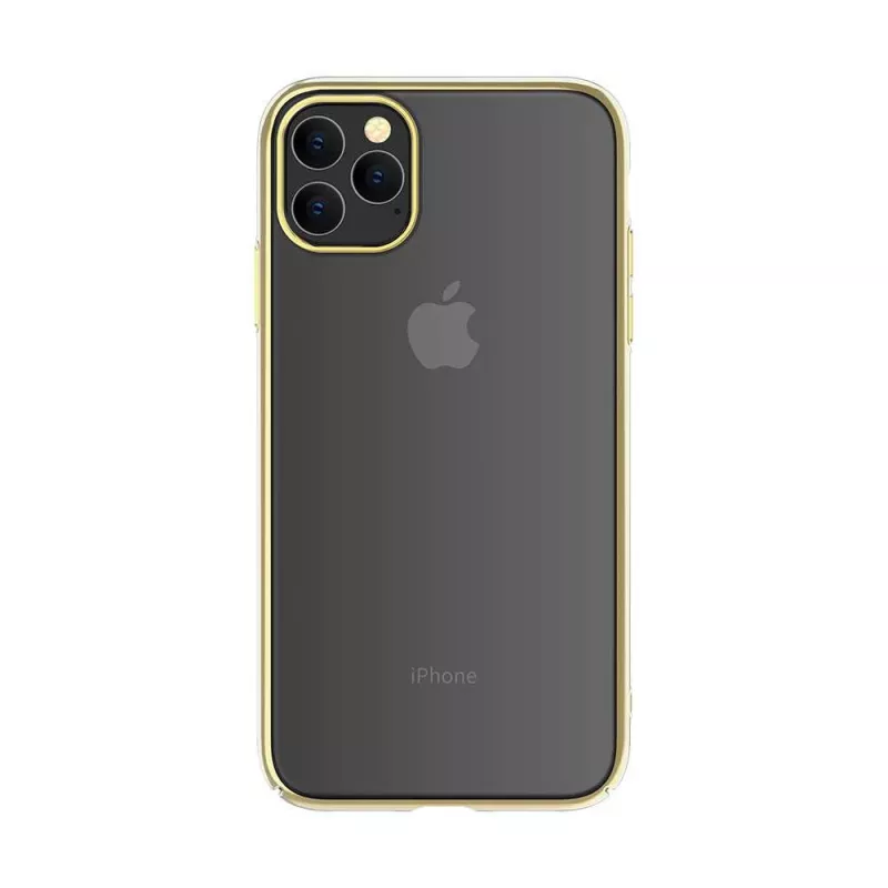 Apsauginis kietas dėklas Devia Glimmer serijos, skirtas iPhone 11 Pro — auksinis, PC korpusas