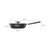 Fiskars Hard Face 1075528 Neprideganti keptuvė 24 cm 2,2 l