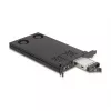 Delock PCI Express x16 kortos rėmas dviem M.2 NVMe SSD su bifurkacija 47042