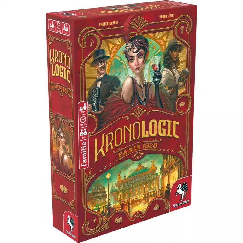 Kronologic - Paryžius 1920, stalo žaidimas